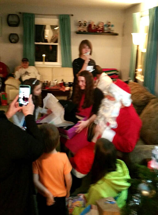 A18 ZACK AS SANTA WITH BILLY SAVYA AND ANARI