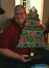 A31 JIM WITH HANDMADE PAINTED POLLYANNA GIFT FROM KATHY