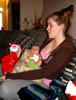 Christmas z Day 2012 - 2 Leland and Melissa at Robins House