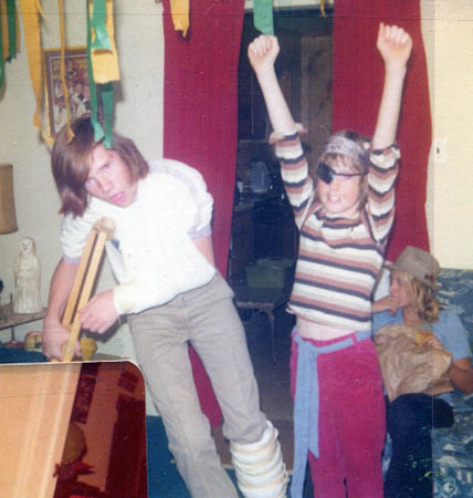 Jack & Jim in Richardson Park - mid 70's