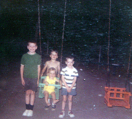 Jack & Jim with friends - late 60's