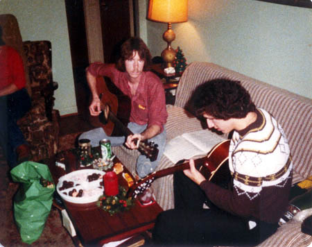 Jack Kelley & Dan Neff in Glenville Home 1982
