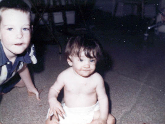 Jack Kelley and nephew Chris - late 60's