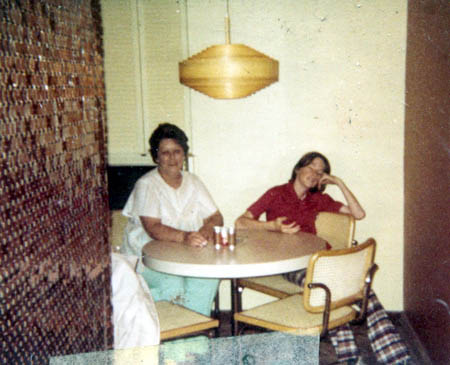 Jack and Mom in Quebec City - 1976