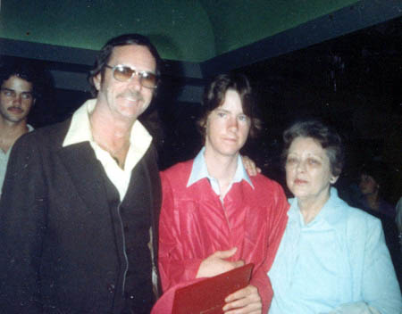 Jack on High School Graduation with Mom & Dad - 1981