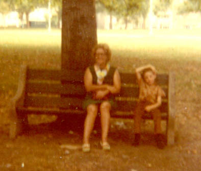Mom and Jack in a Philly Park