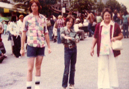 Mom - Jack - Jim in Montreal 1976