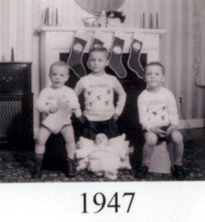 Dunning Christmas Photo 1947