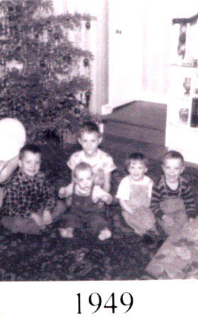 Dunning Christmas Photo 1949