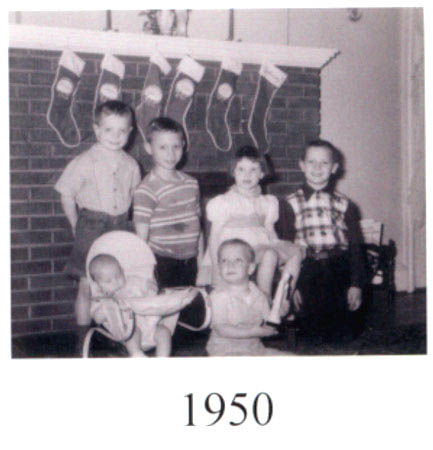 Dunning Christmas Photo 1950