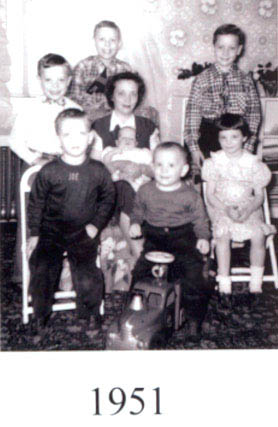 Dunning Christmas Photo 1951