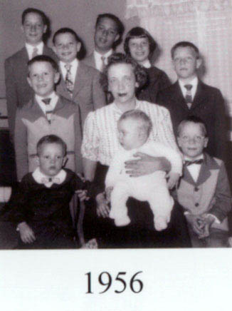 Dunning Christmas Photo 1956