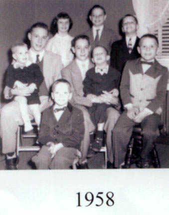 Dunning Christmas Photo 1958