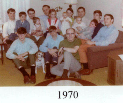 Dunning Christmas Photo 1970