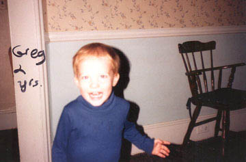 Greg Dunning at 2 yrs