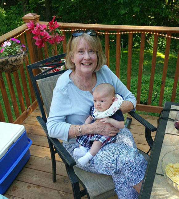 Maureen and Lucas Dunning on Memorial Day 2019