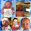 Lucas newborn collage