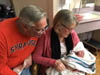 Lucas with grandparents