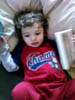 MIKEY IN CHAMP SHIRT AS A TODDLER