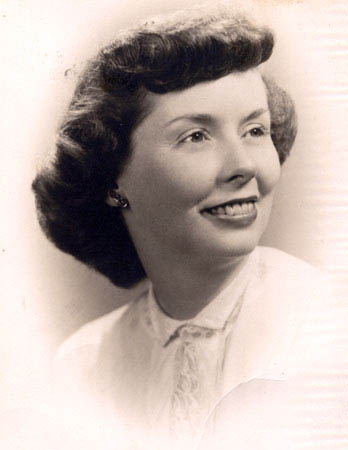 Doris Meyer graduation 1944