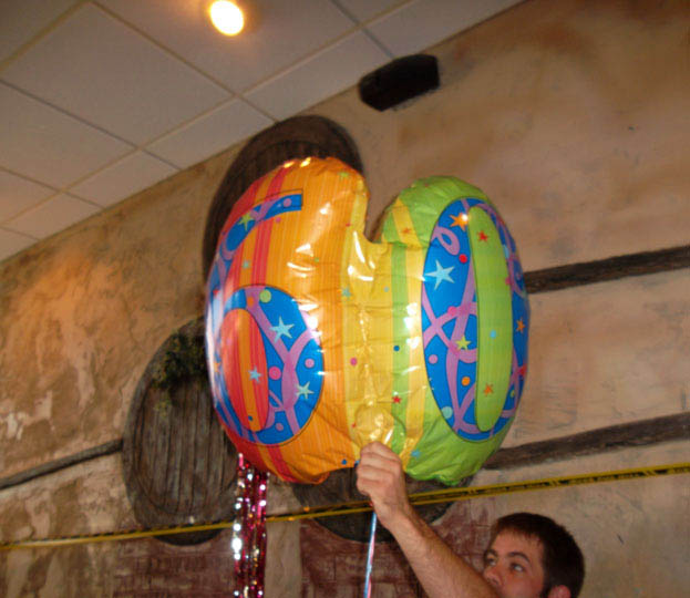 Mickey Kelley 60th B-Day - Ballons