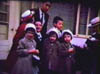 BIG EIGHT MARION AND DAVE KELLEY KIDS FROM AN OLD FAMILY MOVIE SCREENSHOT - 1950s - 3