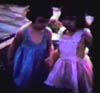 BONNIE AND CONNIE KELLEY FROM AN OLD FAMILY MOVIE SCREENSHOT - 1950s