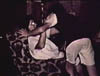 GRANDMOM MORGAN AND HER GRANDSON JIM KELLEYFROM AN OLD FAMILY MOVIE SCREENSHOT - 1970s
