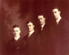 Joe - John - Frank - Tom Kelley Brothers in 1910