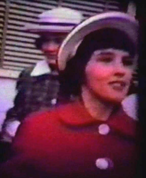 MAUREEN AND KATHY KELLEY KIDS FROM AN OLD FAMILY MOVIE SCREENSHOT - 1950s