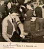 UNCLE RAY BOJANOWSKI HIGH SCHOOL YEARBOOK PHOTO IN CHEMISTRY LAB 1943