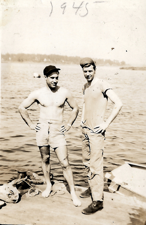 DAVE KELLEY WHILE IN MILITARY 1945