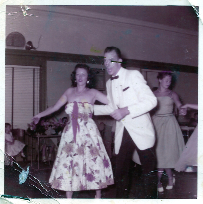 MARION AND DAVE KELLEY DANCING CIRCA 1950S