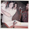 DANNY MICK TOM CHRISTMAS IN DAD LIVING RM VILONE VILLAGE EARLY 1970s