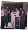 DAVE KELLEY - DAN - MR WILLIAMS - GRANDMOM MORGAN MICK - TOM - SINGING AT FAMILY DEFIANCE WEDDING IN EARLY 1970s