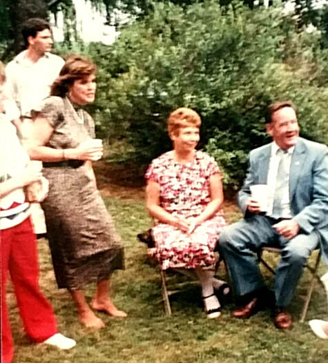 CONNIE KELLEY WITH HER AUNT BETTY AND UNCLE DON MID 1980S