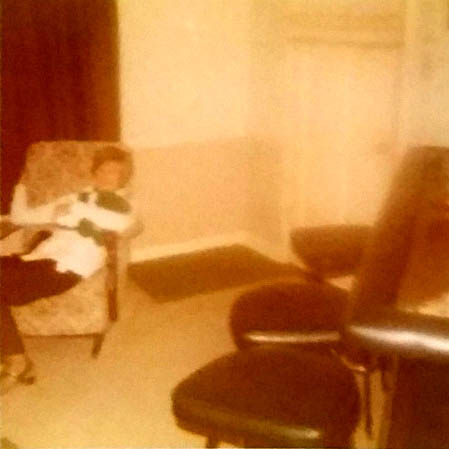 DADS GIRLFRIEND MARY IN VILONE VILLAGE ELSMERE LIVING RM 1970S
