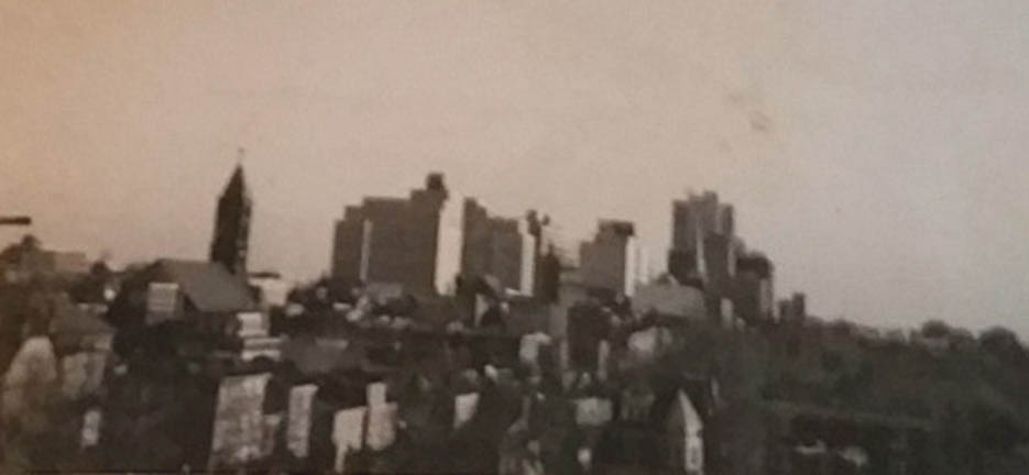 WILMINGTON DE SKYLINE TAKEN BY DAVE KELLEY CIRCA EARLY 1960S
