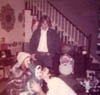 BONNIE KELLEY WITH LARRY BLEVINS AND THEIR SON JASON AND BROTHER DANNY MID 1970S