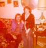 CONNIE KELLEY AND NICK PANCO AT HER DADS VILONE VILLAGE HOUSE EARLY 1970S