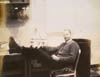 DAVE KELLEY AT DUPONT TRL TAKING A BREAK CIRCA EARLY 1960S