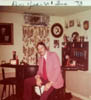 DAVE KELLEY IN HIS VILONE VILLAGE DE HOME NEW YEARS EVE 1973