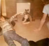 JACK KELLEY WITH NEPHEW JASON BLEVINS AND BROTHER JIM KELLEY MID 1970S