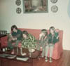 JIM AND JACK KELLEY WITH NEPHEW CHRIS WOJNISZ AND FRIEND CINDY EARLY 1970S