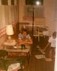JIM KELLEY WITH HIS FATHERS GIRLFRIEND MARY IN CAPE MAY BEACH HOUSE EARLY 1970S