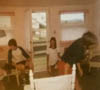 JIM KELLEY WITH HIS FATHERS GIRLFRIEND MARYS KIDS DAVE AND CINDY IN CAPE MAY BEACH HOUSE EARLY 1970S