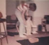 JIM KELLEY WITH NEPHEW JASON BLEVINS MID 1970S