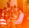 MAUREEN AND JOHN WOJNISZ WITH HER MOTHER AND BROTHER JIM ON THANKSGIVING MID 1970S
