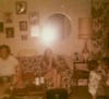 MAUREEN AND TOMMY KELLEY IN THEIR FATHERS VILONE VILLAGE HOME MID 1970S